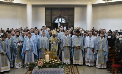 Святкування храмового празника Собору Пресвятої Богородиці в брюховицькому монастирі